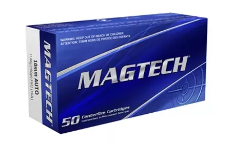 10mm Auto 180gr FMJ – 50rd box