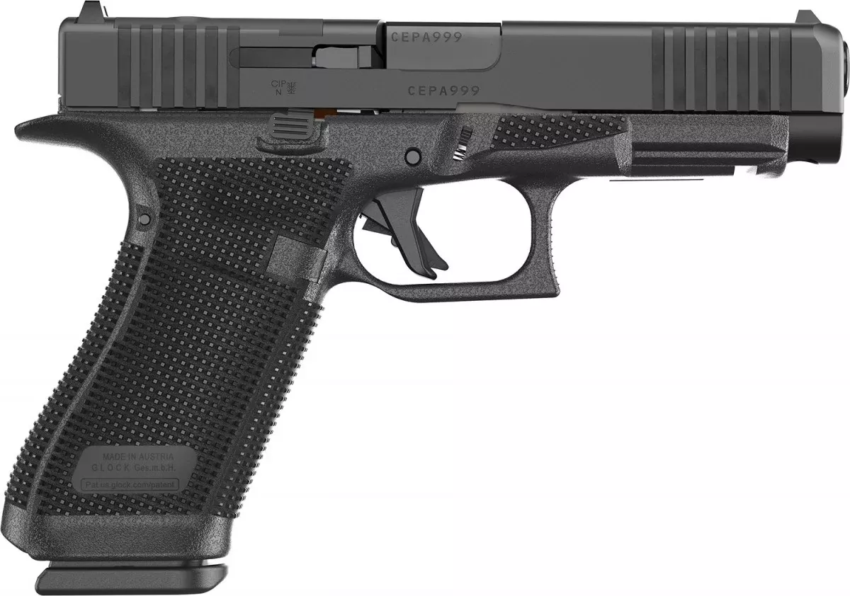 17 Gen 6 9mm 4.49" ORS Blk (2)17-rd