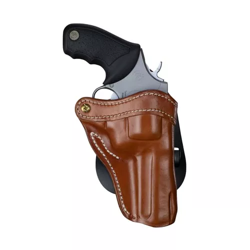 1791 Gunleather PDHR2CBRR RVH2OWB Classic Brown Leather Paddle Fits Ruger GP100 Right Hand