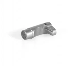1911 HD Standard Mag Catch Checkered in Stainless Steel by EGW