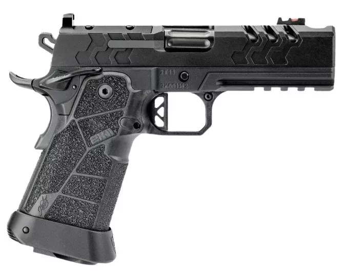 2k11 Pro Comp 9mm 4.25″ OR Fxd Blk 2/19rd