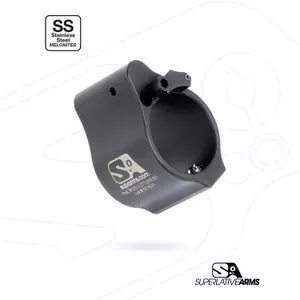 .875″ Adjustable Gas Block | Black