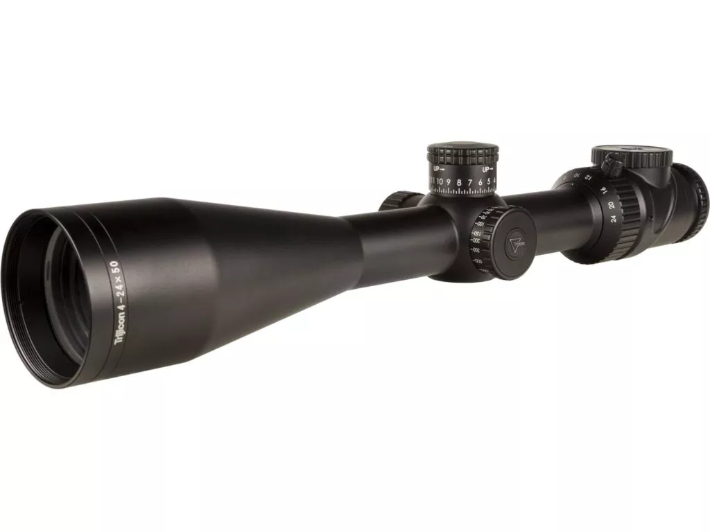 AccuPoint 4-24×50 Riflescope MOA Ranging Crosshair w/ Green Dot 30mm Tube