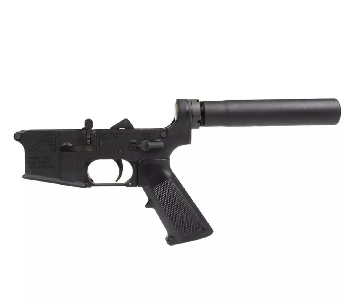 Aero Precision AR-15 Pistol Complete Lower Receiver w/ A2 Grip – Black – APAR501127