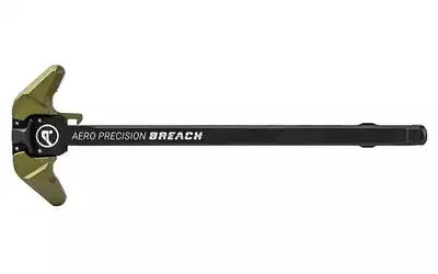 Aero Precision AR10 BREACH Ambi Charging Handle w/ Large Lever OD Green