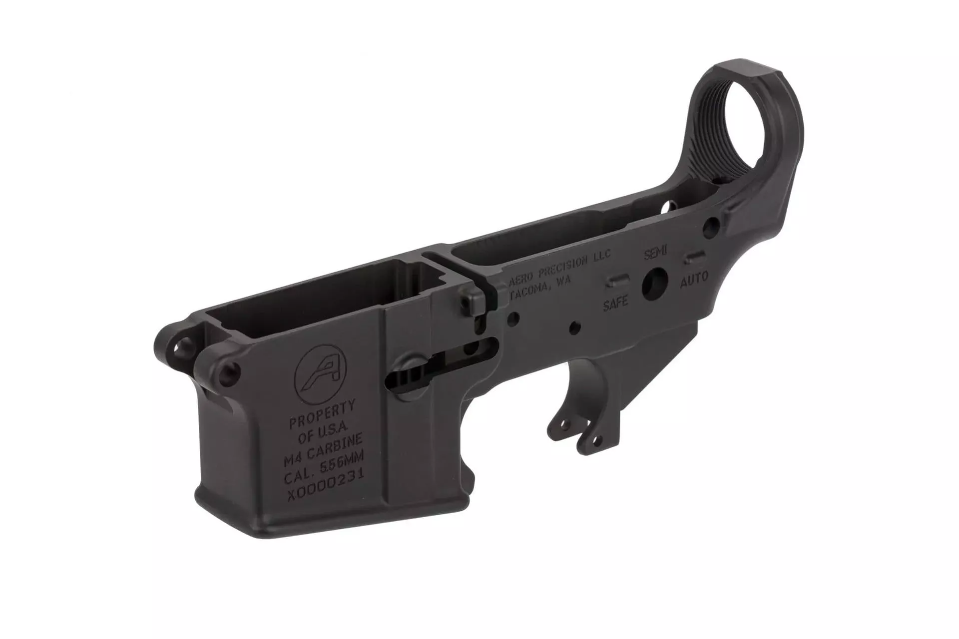 Aero Precision M4A1 Clone Lower – Anodized Black – APAR148018C