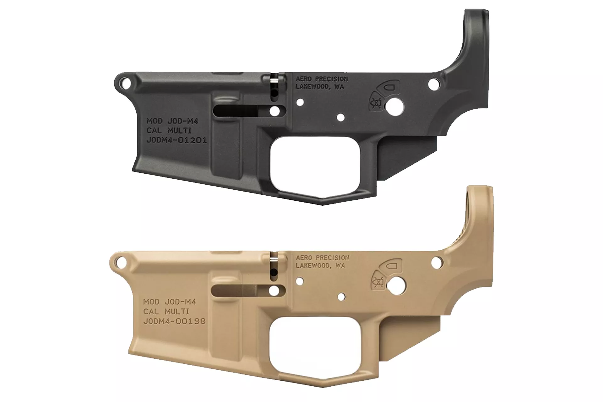 Aero Precision M4E1 Stripped Lower Receiver, Special Edition: Franklin Snake