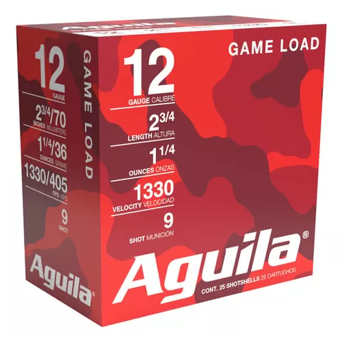 AGUILA 1CHB1209 GAME 12G 2.75 #9 1-1/4 25/10