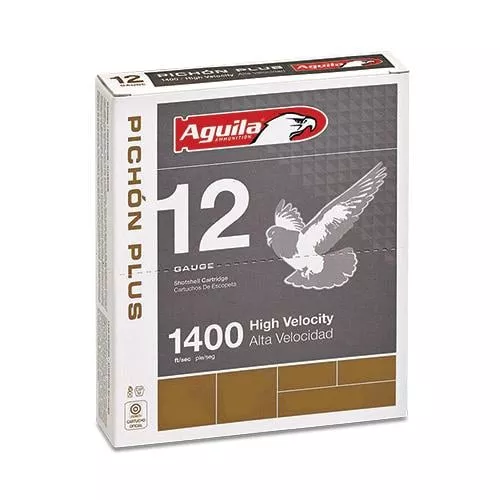 Aguila 1CHB1296 Pichon Plus12Gauge 2.75" 1 1/4oz 8Shot 10 Per Box/25 Case