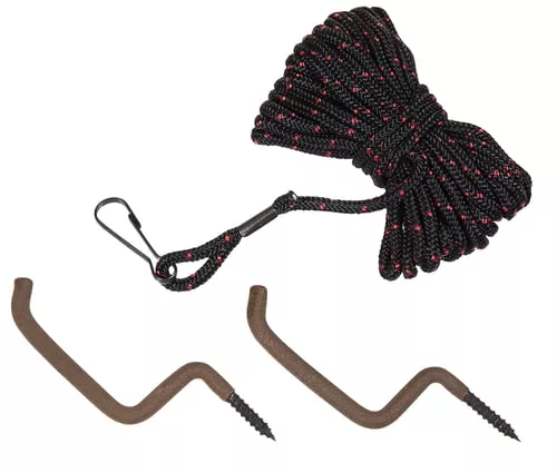 Allen 54 Bow & Gun Rope Treestand Black/Red 20 Long Includes 2 Hangers