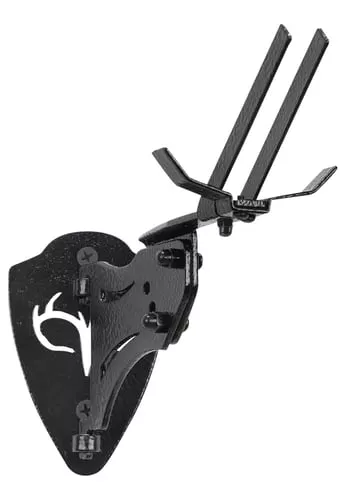 Allen 7203 Skull StandWall Mount Black Steel Includes Mounting Hardware