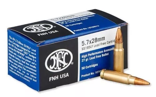 AMMO 27GR 5.7 LEAD FREE 2000RD | SS195LF 2000RD CASE