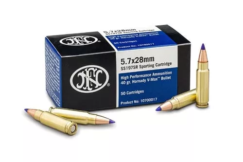 AMMO 40GR 5.7 V-MAX 500RD CASE | SS197SR