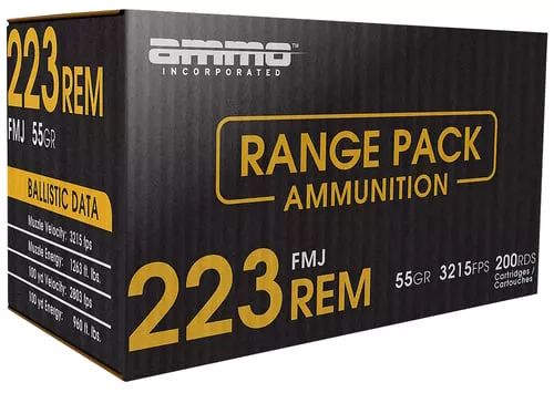 Ammo Inc 223055FMJA200 Signature223Rem 55gr Full Metal Jacket 200 Per Box/6 Case