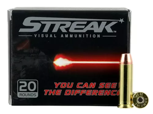 Ammo Inc 38125TMCSTRKRED Streak Visual (RED)38Special 125gr Total Metal Case 20 Per Box/10 Case