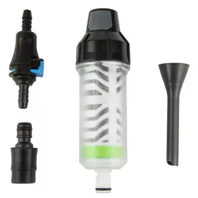 Aquamira Frontier Max, Filtration System, Includes Backcountry Green Filter, Black and Gray 67022