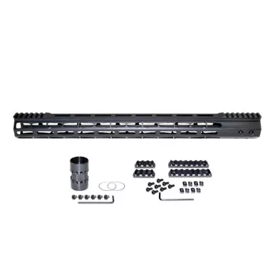 AR-10 19" LR 308 DPMS LOW Super Light M-LOK Series Free Float Handguard with Partial Top Rail