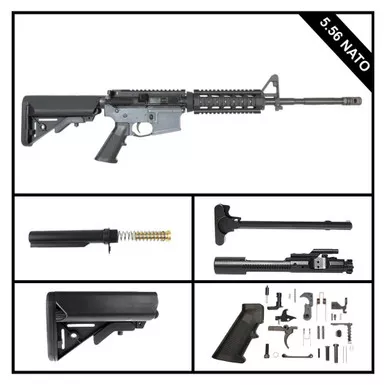 AR-15 "CIRDAN" 16-INCH 5.56 NATO RIFLE FULL BUILD KIT