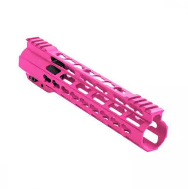 AR-15 Ultra Light Frame Rail System 10" Inch - Cerakote Pink