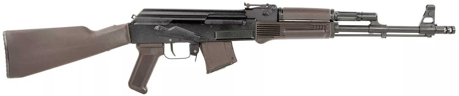 Arsenal SAM7R-62PM SAM7R7.62x39mm 10+1 16.25" Black Steel Threaded Barrel, Black Steel Receiver, Plum Synthetic Fixed Stock & Polymer Grip
