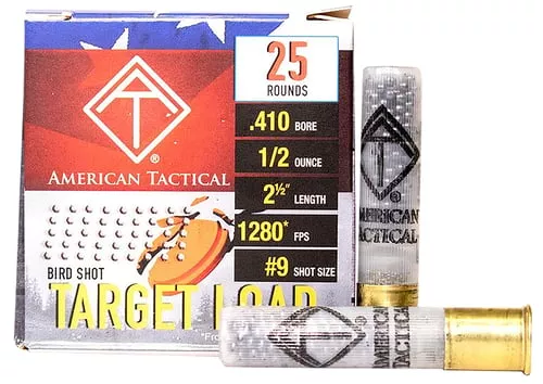 ATI ATIAC4109 Target Load410Gauge 2.5" 1/2oz 9Shot 25 Per Box/10 Case