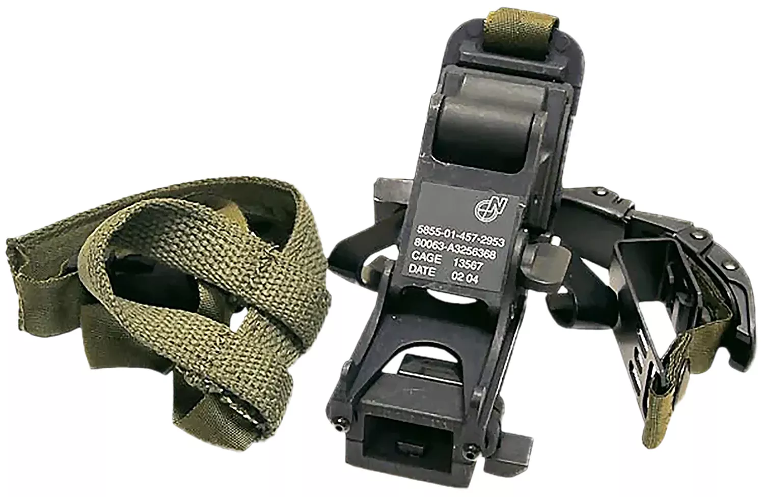 ATN ACMUHMNTPAGS PASGT Helmet Mount Assembly Black Compatible w/ 6015/PVS14