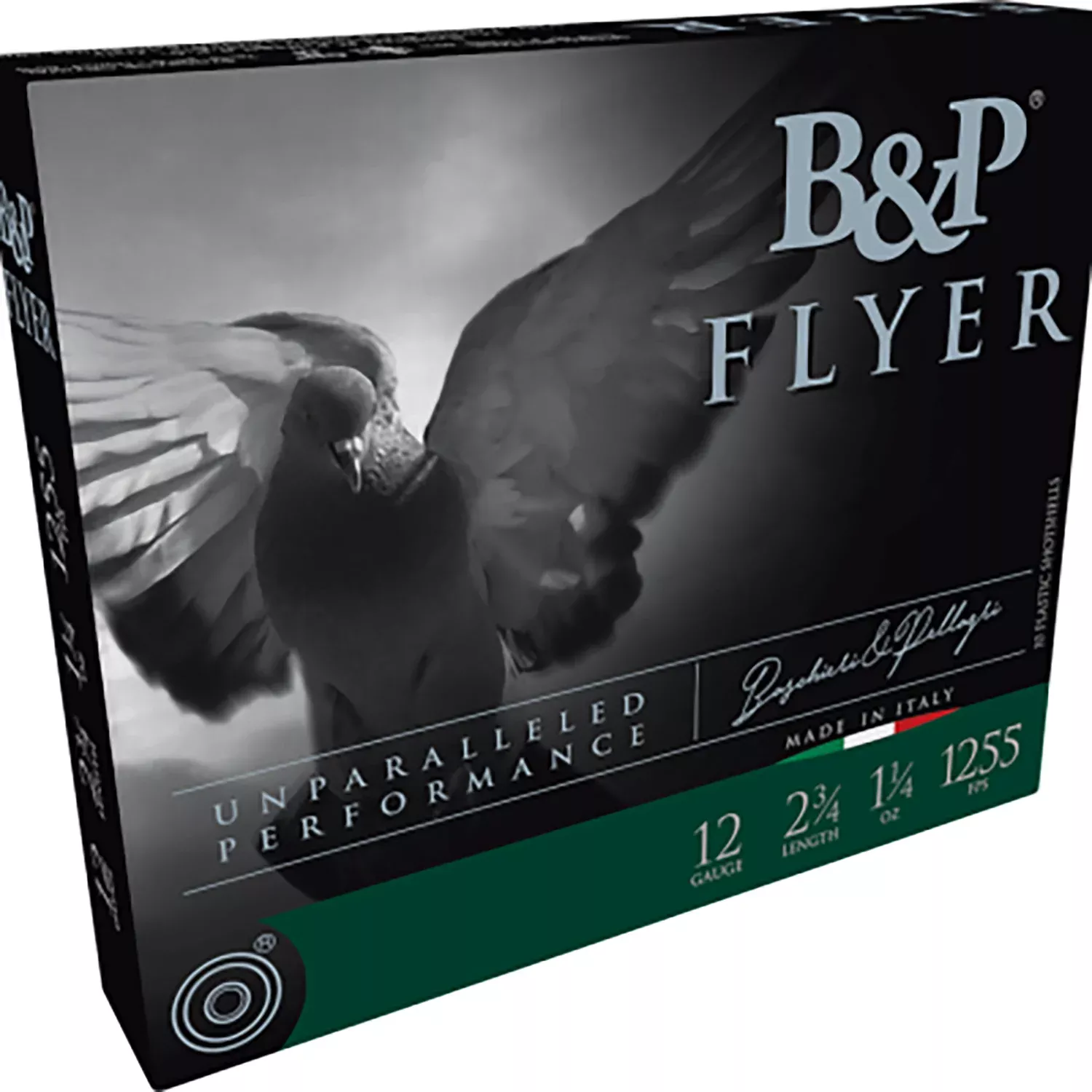 B&P Ammunition 12B14PL8 Competition Flyer12Gauge 2.75" 1 1/4oz 8Shot 10 Per Box/10 Case