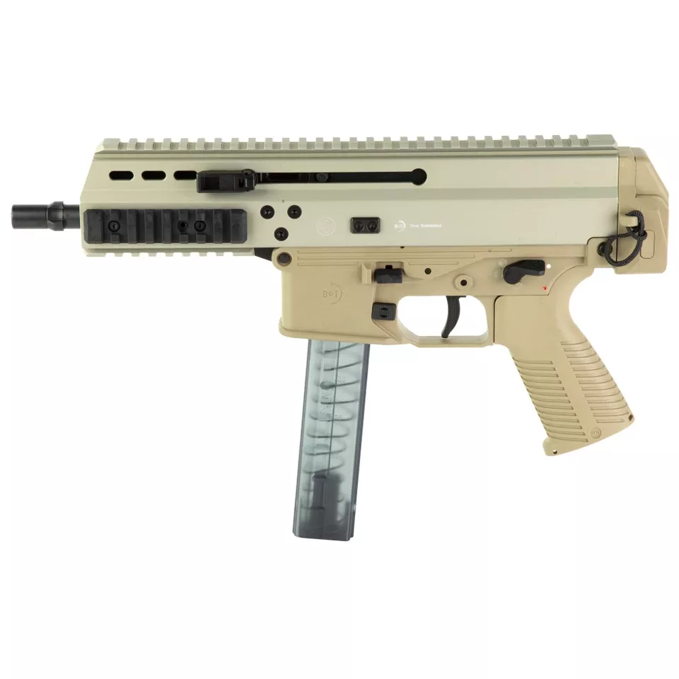 B&T APC9 PRO 9MM 6.8" 30RD - Tan Finish