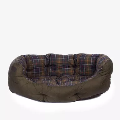 Barbour Quilted Dog Bed 35"