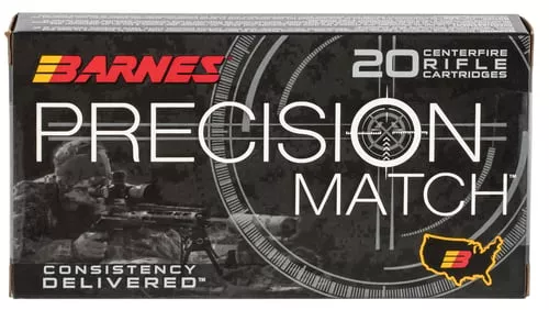 Barnes Bullets 30742 Precision Match260Rem 140gr Open Tip Match Boat Tail 20 Per Box/10 Case
