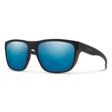 Barra Matte Black Frame/ChromaPop Polarized Blue Mirror Lens