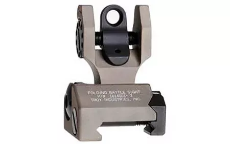 Battle Sight Folding Rear FDE