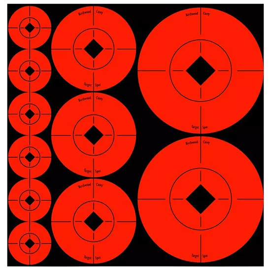 BC TARGET SPOTS ASST 12.3 12 SHEET PK