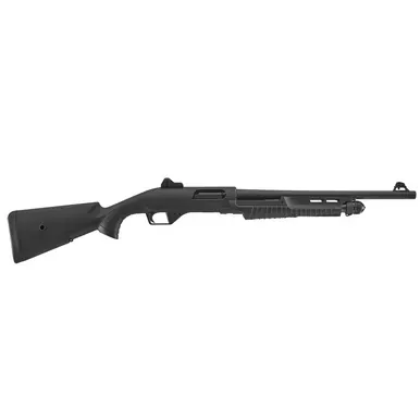 Benelli Nova 3 Tactical Pump-Action, 12 Ga 3″, 18.5″ Barrel,Black