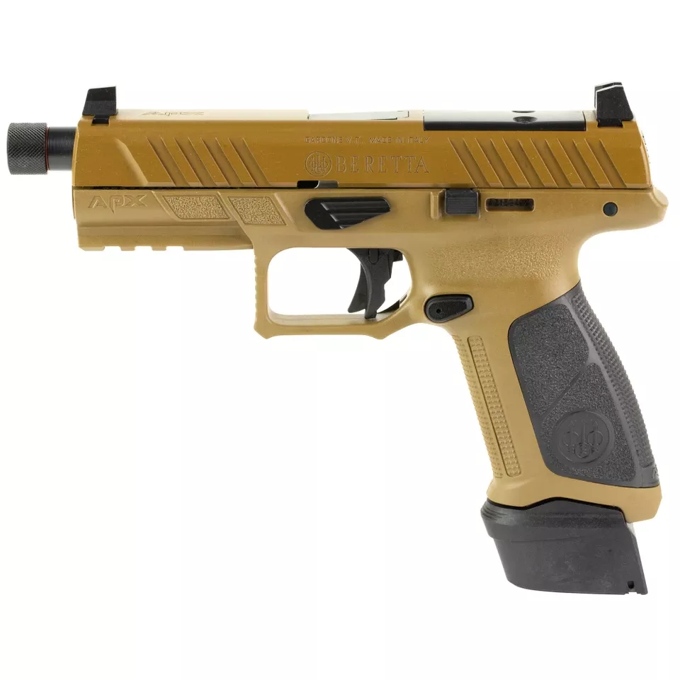 Beretta APX A1 Tactical 9mm 4.8" 21-Round FDE