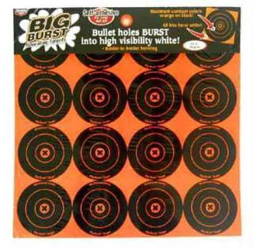 Birchwood Casey Big Burst Targets 3" Round 36348