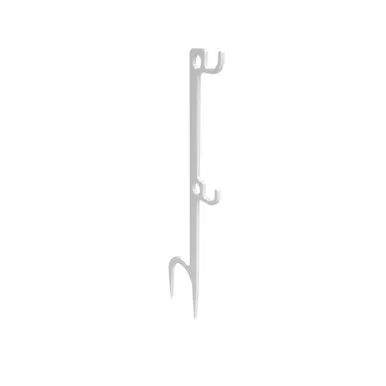 Birchwood Casey Steel Target Hanger, White, Single Hook BC-CFGSTH