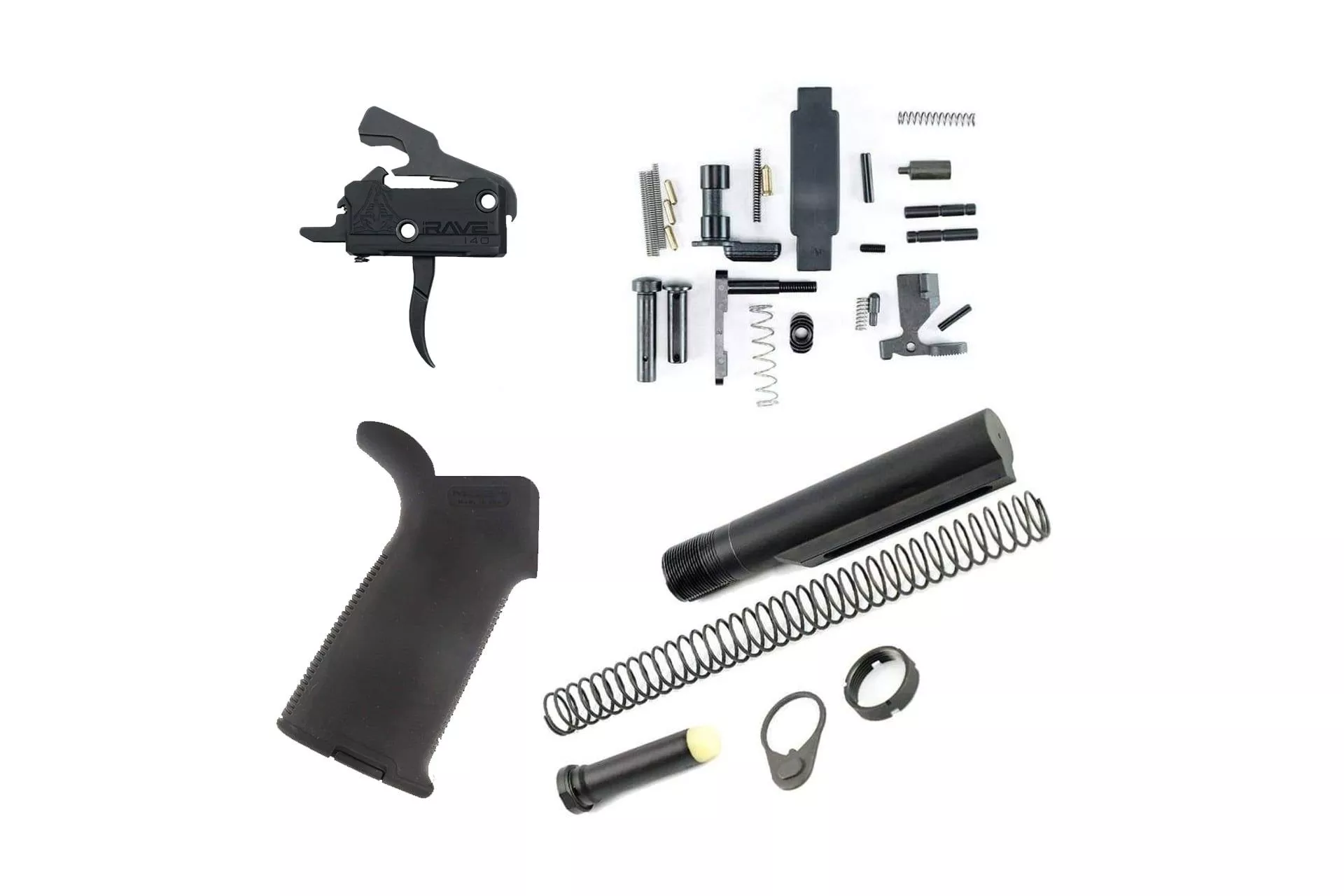 Black Fallout Lower Build Kit