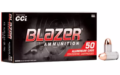 Blazer .45 ACP 230gr FMJ Aluminum 50 Round Box