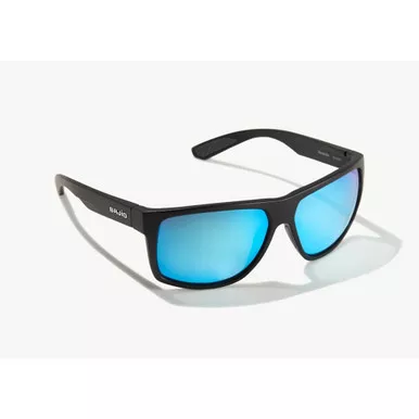Boneville Blue Glass Lens/Black Matte Frame
