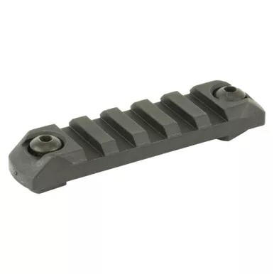 Bravo Company 3" Polymer Picatinny Rail Section, MLOK Compatible, Black