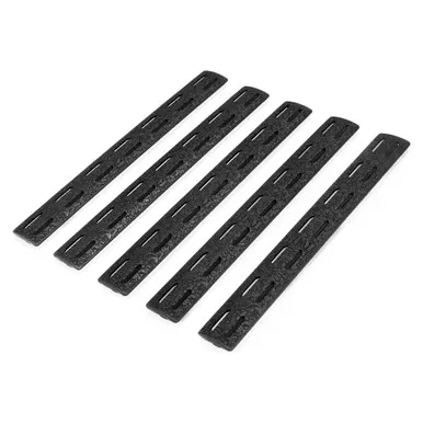 Bravo Company MCMR Rail Panel Kit - Rail Covers, M-LOK Compatible, Black