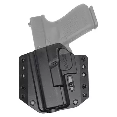 Bravo Concealment BCA - Outside Waistband Holster, Fits Glock 19, Left Hand, Black