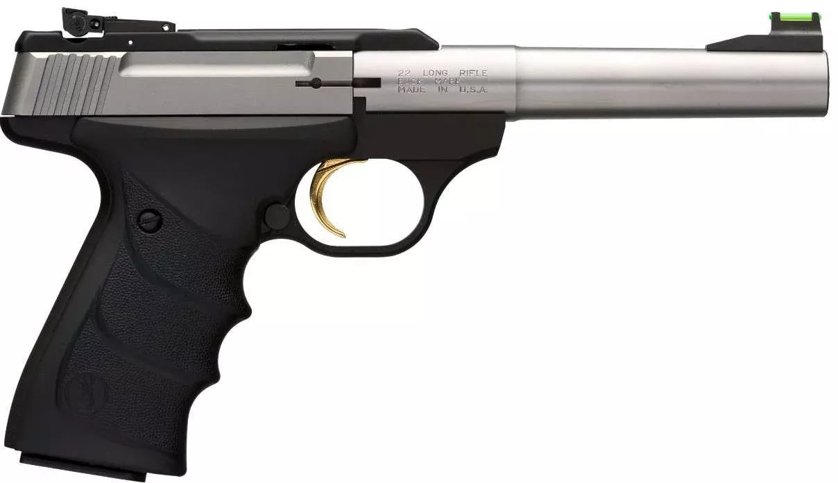BROWNING BUCK MARK CAMPER URX - 22LR 5.5"HB STAINLESS/BLK SYN