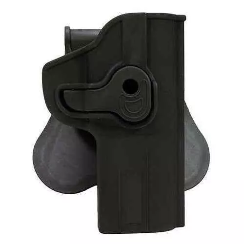 Bulldog Cases Rapid Release Polymer Holster Ruger SR9, Black, Right Hand Md: RR-SR9