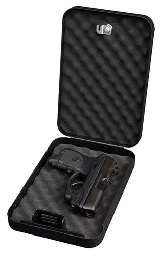 Bulldog Personal Safe with Key Lock & Security Cable