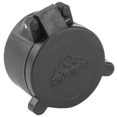 Butler Creek Butler Creek BTLR CRK Flip Scope Cover 02 OBJ for 1.221-inch Scope - Black