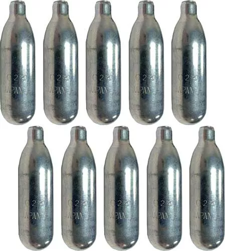 BYRNA 12 GRAM CO2 CARTRIDGES – 10 PACK ONLY 1 LUBRICATED