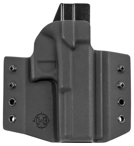 C&G Holsters 000100 CovertOWB Black Kydex Paper Fits Glock 17 Fits Glock 22 Fits Glock 31 Fits Glock 47 Right Hand