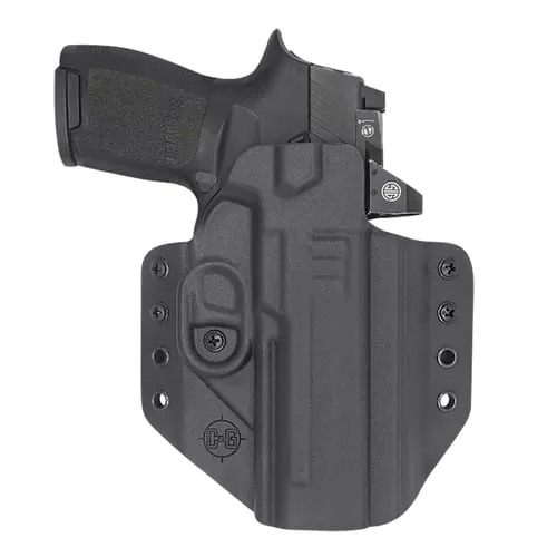 C&G Holsters 0286100 CovertOWB Black Kydex Fits Sig P320 Right Hand